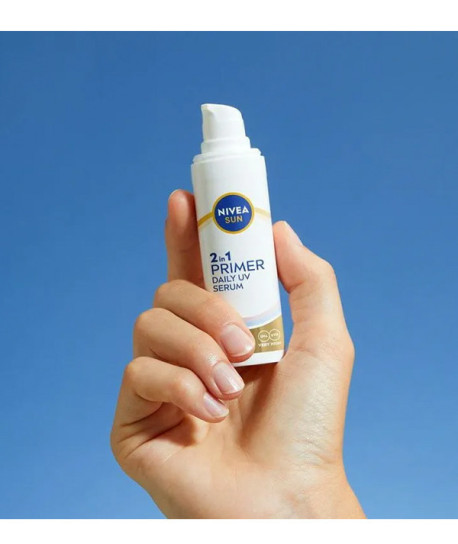 NIVEA SUN 2EN1 PRIMER SERUM UV DIARIO SPF50+