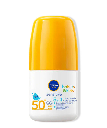 NIVEA SUN BABIES & KIDS SENSITIVE ROLL-ON SOLAR SPF50+