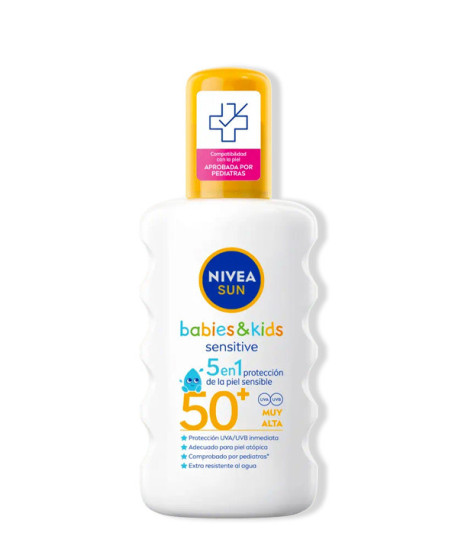 NIVEA SUN BABIES & KIDS SENSITIVE SPRAY SOLAR SPF50+