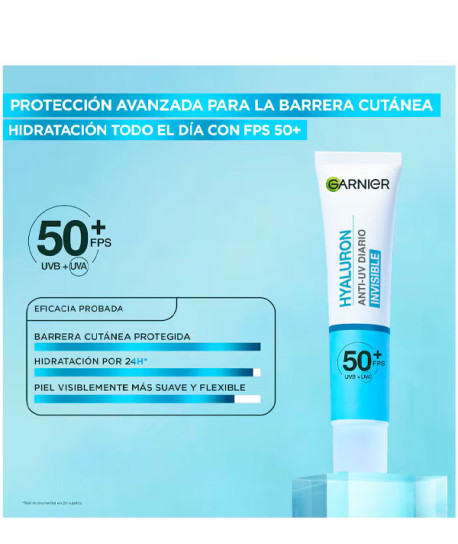 HYALURON ANTI-UV DIARIO INVISIBLE SPF50+