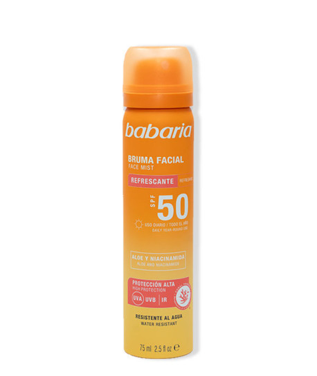 BRUMA FACIAL REFRESCANTE SPF50