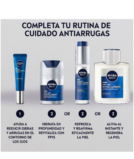 NIVEA MEN HYALURON CUIDADO ANTIEDAD NECESER