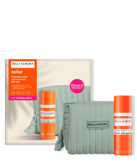 FLUIDO SOLAR SPF50+ PIEL NORMAL SECA NECESER