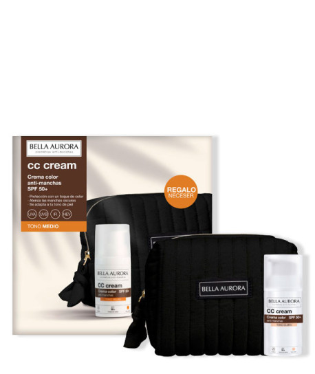 CC CREAM SPF50+ TONO MEDIO NECESER