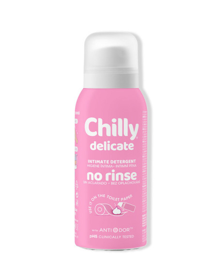 CHILLY DELICADO NO RINSE GEL ÍNTIMO SIN ACLARADO