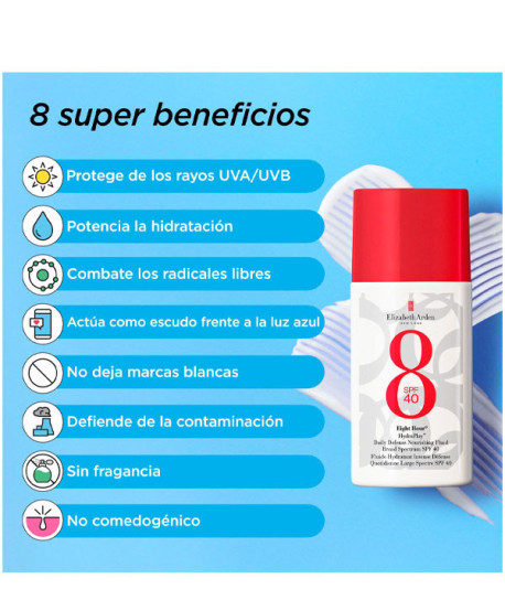 EIGHT HOUR HYDRAPLAY SUNSCREEN FLUID SPF 40