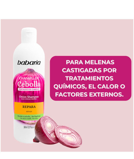 CHAMPÚ DE CEBOLLA REPARADOR