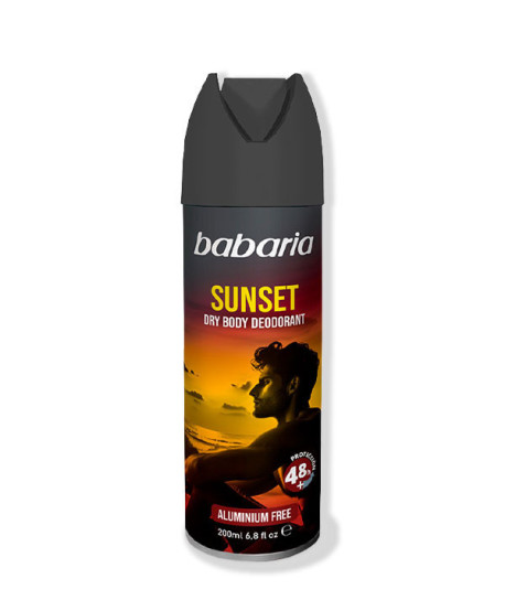 BABARIA MEN DESODORANTE SPRAY SUNSET