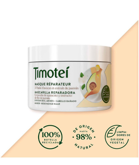 MASCARILLA REPARADORA ACEITE AGUACATE Y FLOR JAZMÍN