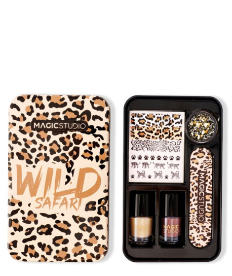 MAGIC STUDIO WILD SAFARI SAVAGE NAIL ART SET