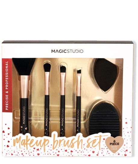 MAGIC STUDIO SET DE BROCHAS Y ESPONJA