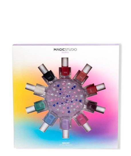 MAGIC STUDIO COLORFUL NAILS SET
