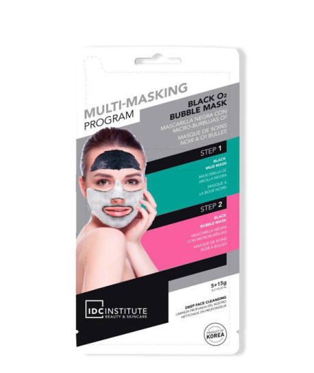 MULTI-MASKING PROGRAM BLACK O2 BUBBLE MASK