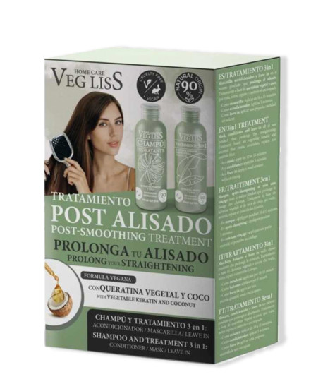 KIT HIDRATANTE POST ALISADO VEGANO