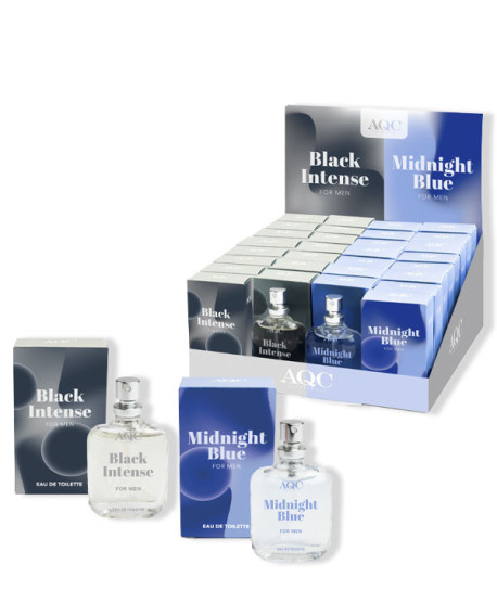 AQC FRAGRANCES BLACK INTENSE + MIDNIGHT BLUE