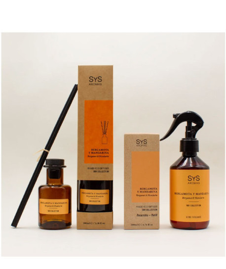 AMBIENTADOR MIKADO BERGAMOTA Y MANDARINA