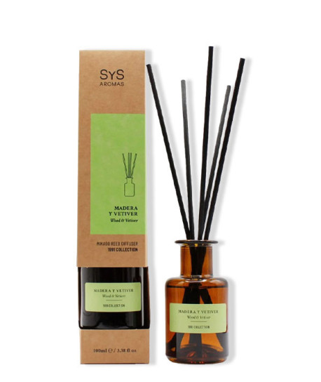 AMBIENTADOR MIKADO MADERA Y VETIVER