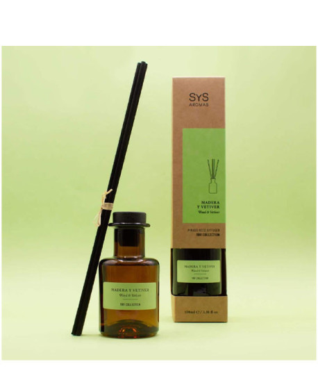 AMBIENTADOR MIKADO MADERA Y VETIVER