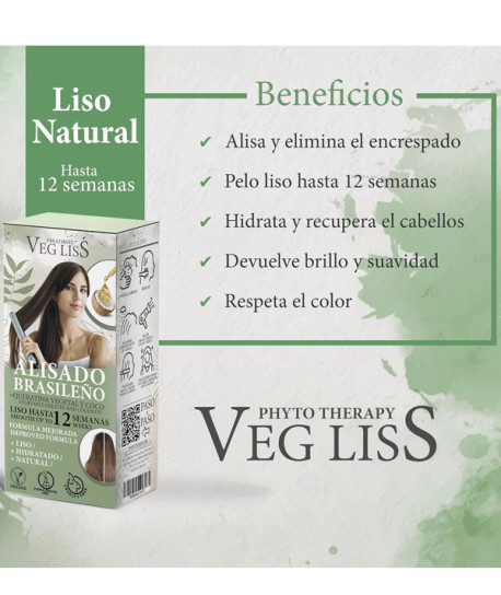 ALISADO BRASILEÑO DE KERATINA VEGETAL VEGANA