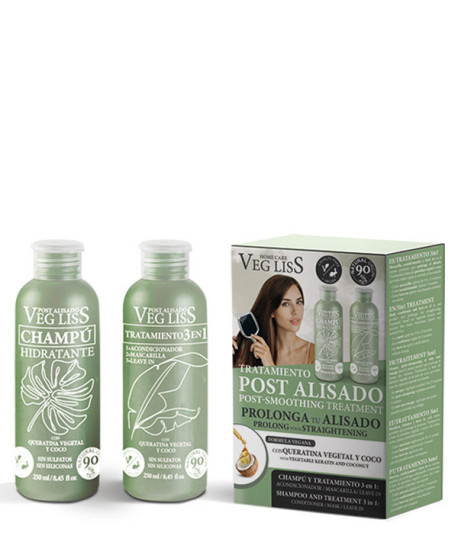 KIT HIDRATANTE POST ALISADO VEGANO