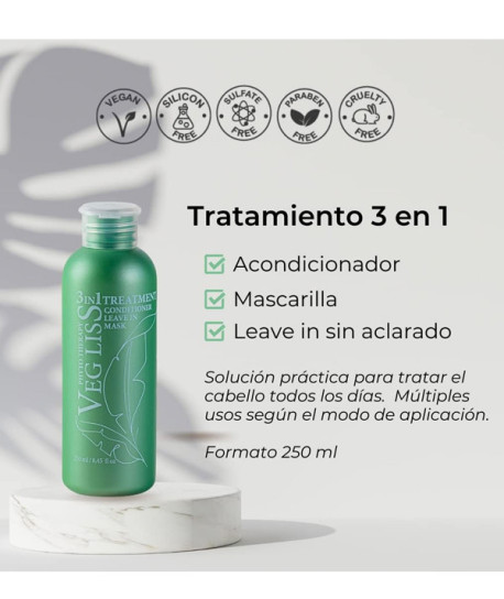 KIT HIDRATANTE POST ALISADO VEGANO