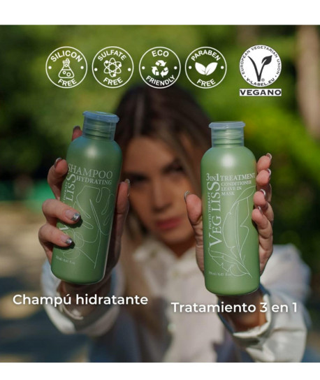 KIT HIDRATANTE POST ALISADO VEGANO