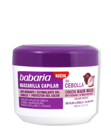 MASCARILLA CAPILAR DE CEBOLLA