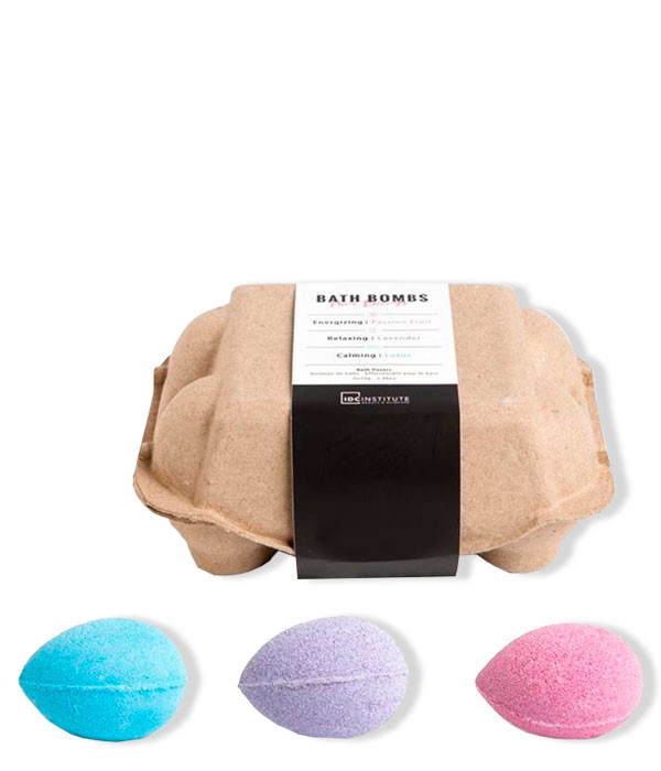 BATH BOMBS PURE ENERGY EGGS X6