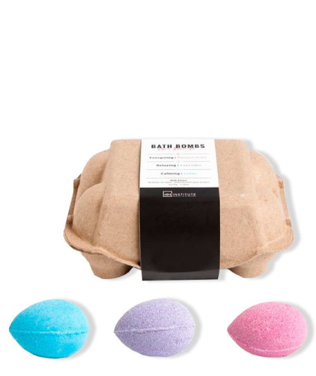 BATH BOMBS PURE ENERGY EGGS X6