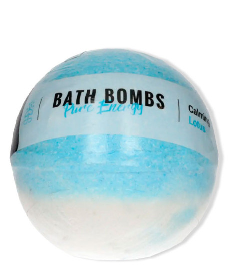 BATH BOMB PURE ENERGY CALMING LOTUS