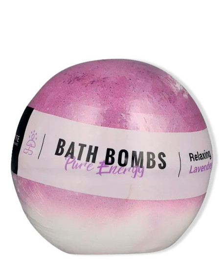 BATH BOMBS PURE ENERGY RELAXING LAVENDER