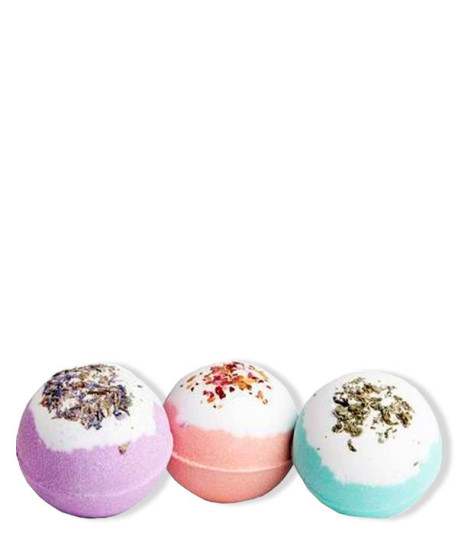 BATH BOMBS ZEN DRIED FLOWERS
