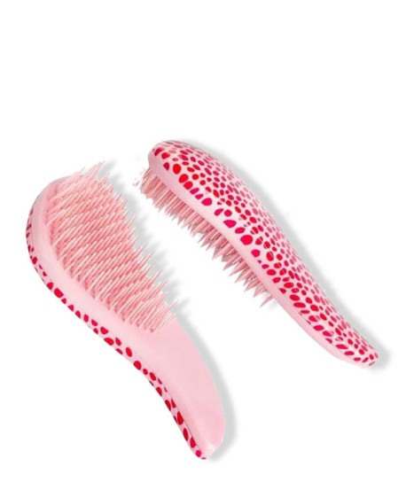 CEPILLO DESENREDANTE ROSA MANCHITAS
