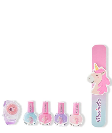 LITTLE UNICORN WATCH & MANICURE SET