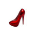 TOP GIRL PARIS RED SHOE