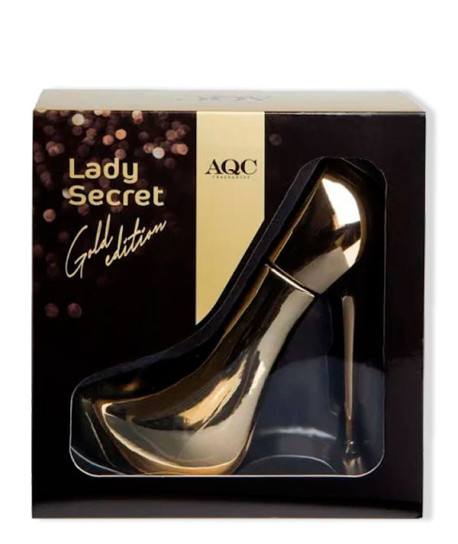 LADY SECRET GOLD EDITION METALIZADA