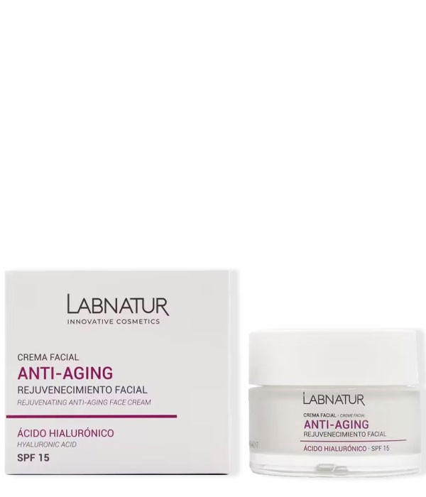 CREMA FACIAL ANTI-EDAD SPF15