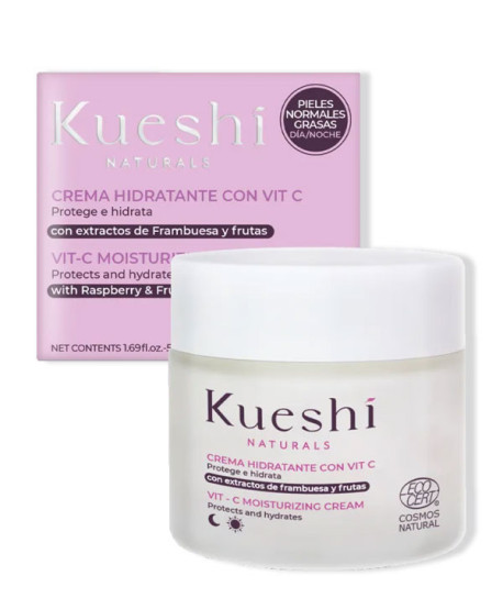 CREMA HIDRATANTE CON VITAMINA C PIEL GRASA