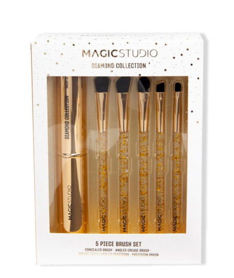 DIAMOND COLLECTION 5 PIECE BRUSH SET