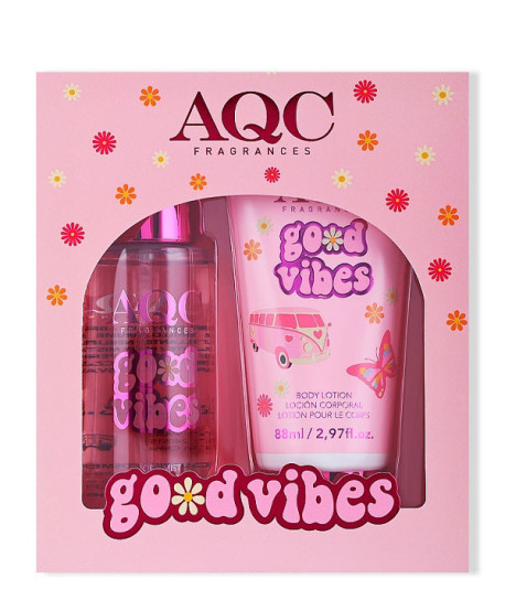AQC CHOOSE HAPPY, GOOD VIBES, GROW WILD SET