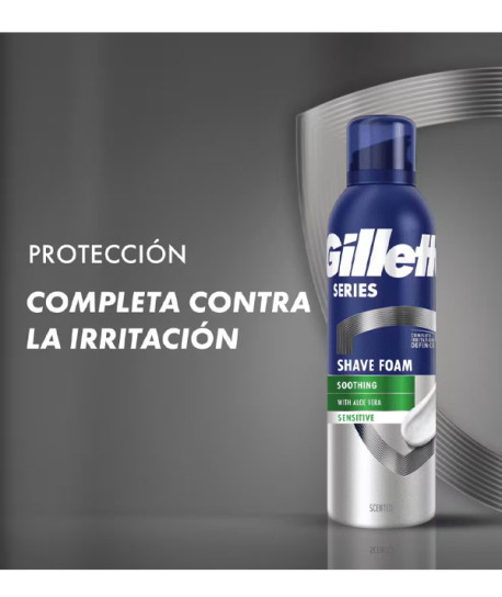 GILLETTE SERIES ESPUMA DE AFEITAR CALMANTE