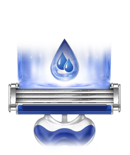 GILLETTE SENSOR 3 COMFORT PACK 4 UDS