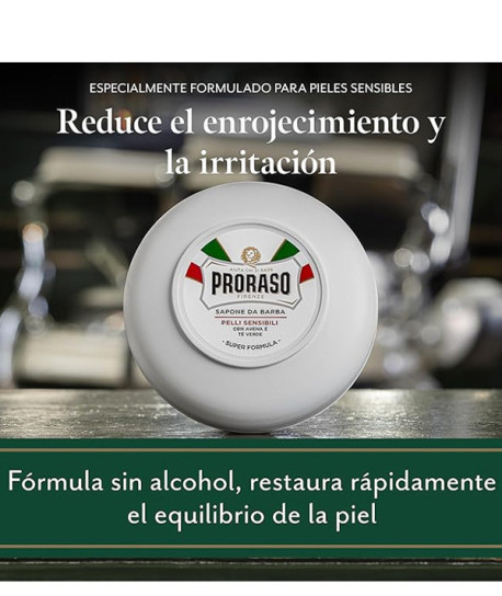 PRORASO JABÓN DE AFEITAR EN BOTE PARA PIELES SENSIBLES