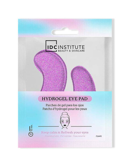 PURPLE GLITTER HYDROGEL EYE PAD