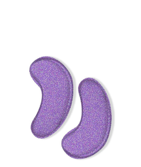 PURPLE GLITTER HYDROGEL EYE PAD
