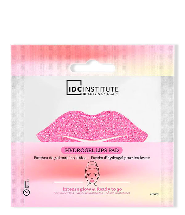 PINK GLITTER HYDROGEL LIPS PAD