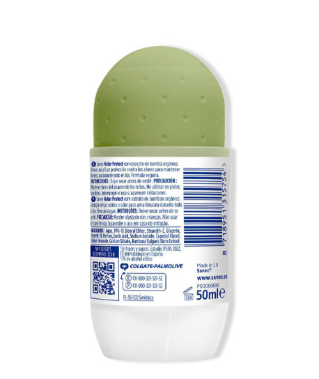 SANEX NATUR PROTECT FRESH EFFICACY BIO BAMBOO DESODORANTE ROLL-ON