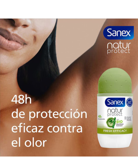 SANEX NATUR PROTECT FRESH EFFICACY BIO BAMBOO DESODORANTE ROLL-ON