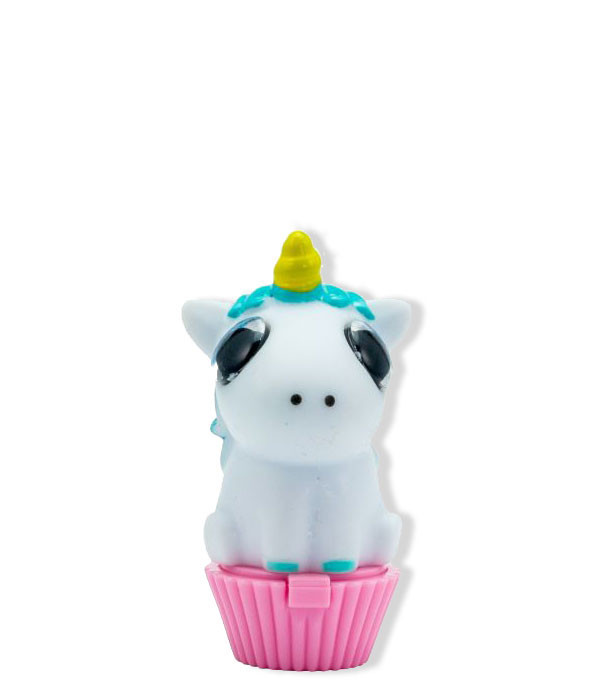 SQUISHCORNS LIP BALM WITH KEYCHAIN
