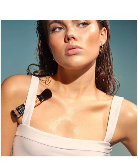 GOLDEN BREEZE BRONZING LOOSE POWDER BRUSH